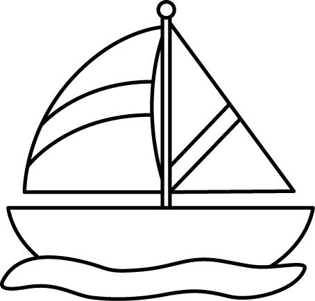 454x435 Sailboat Clipart Black And White 101 Clip Art
