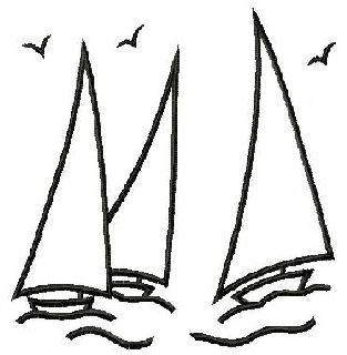 313x320 Sailboat Silhouette Clipart Panda