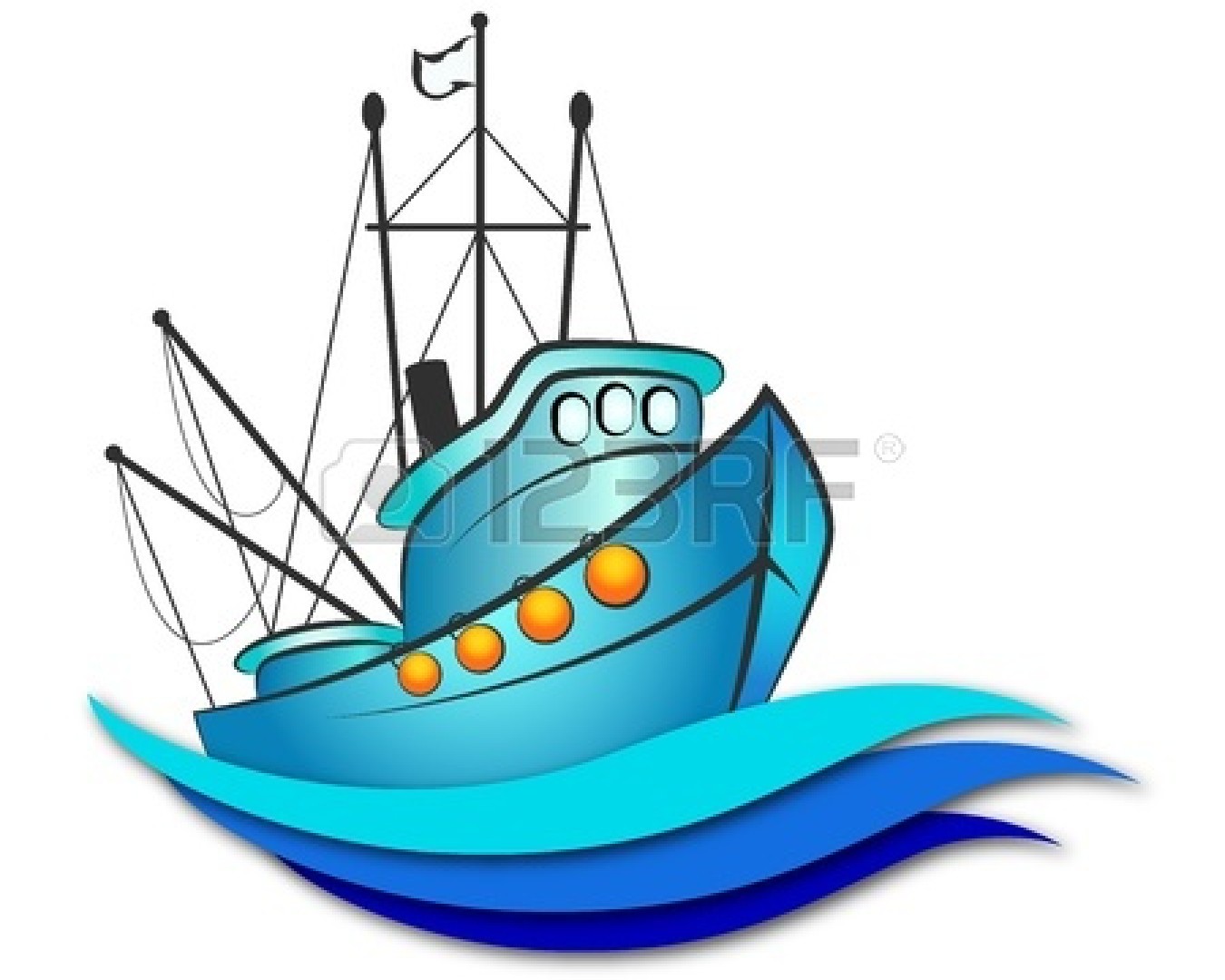 1350x1080 Sailboat Clipart Fishing Boat