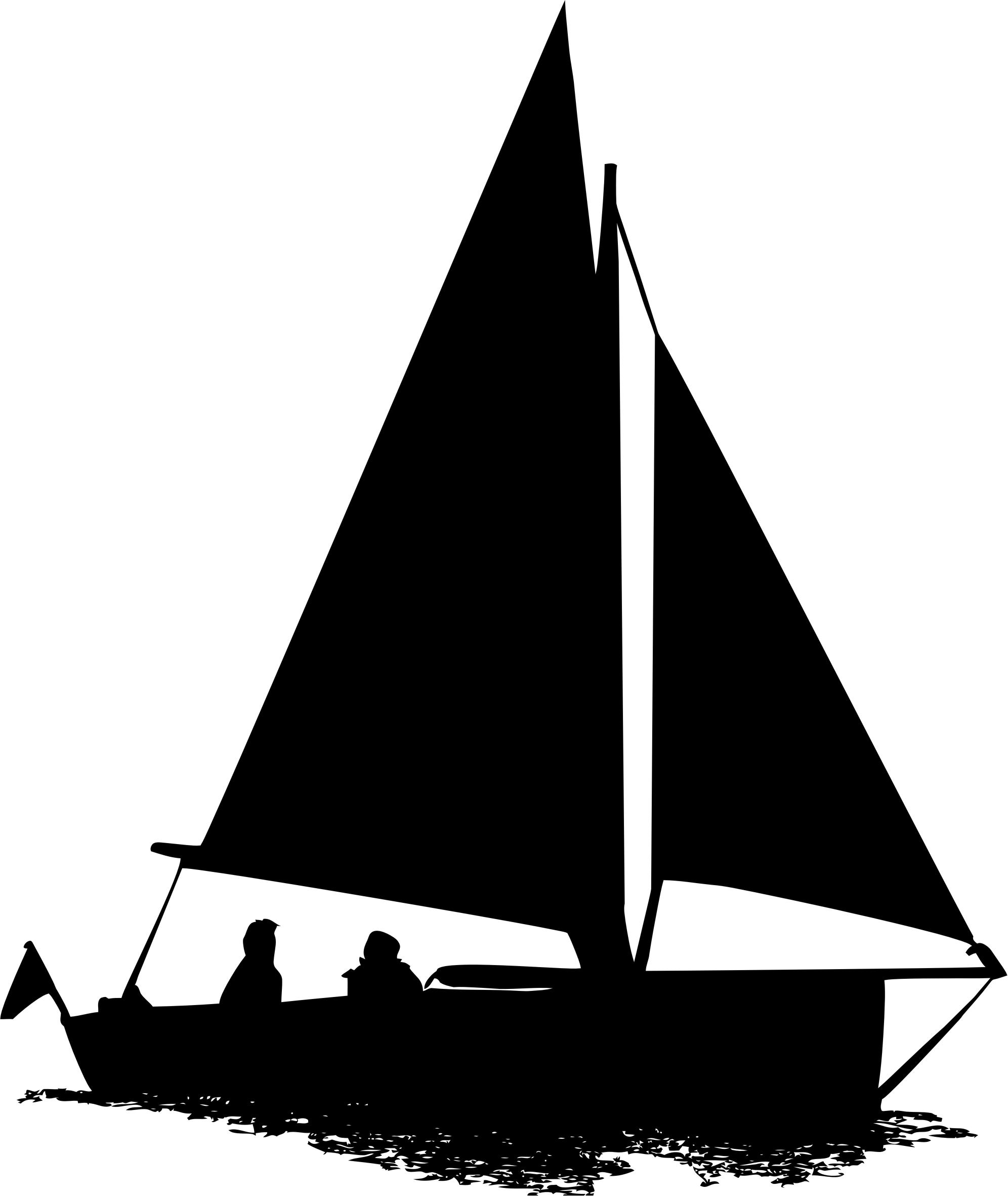 1992x2362 Sailboat Silhouette 2 Icons Png