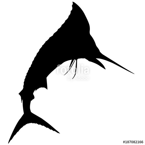 500x500 Marlin Silhouette Vector Graphics Stock Image And Royalty Free