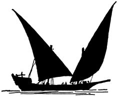 236x193 Sailing Boat Silhouette Www.labandedesfaineantes.blogspot.it