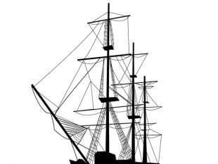 310x233 Sailing Silhouettes Vectors Free Vectors Ui Download