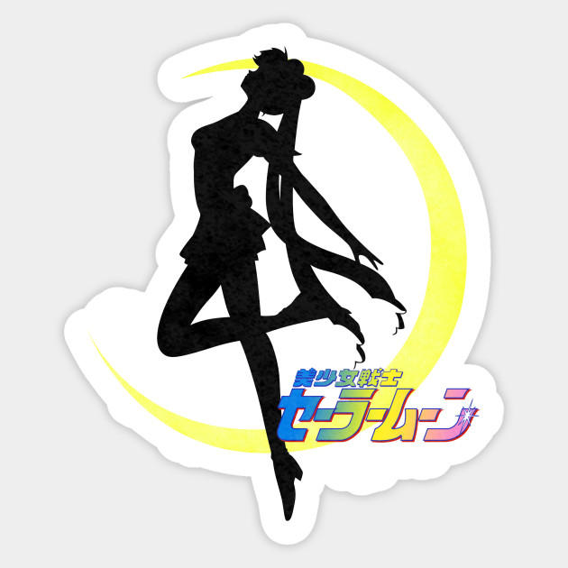 630x630 Sailor Moon Silhouette (Black)