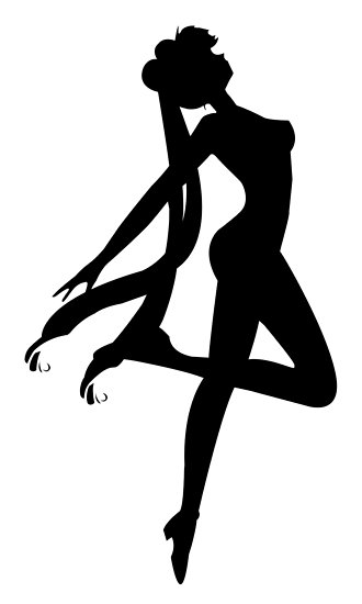 330x550 Sailor Moon Silhouette Posters By Animedesigntees Redbubble