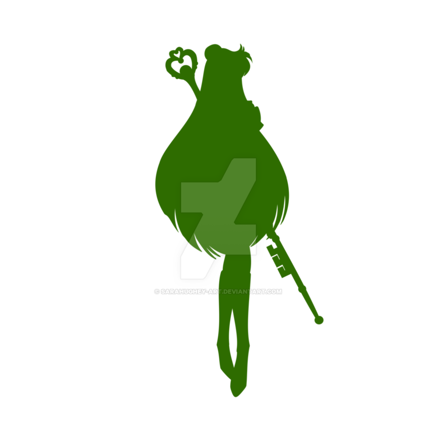 894x894 Sailor Pluto Silhouette By Sarahughey Art