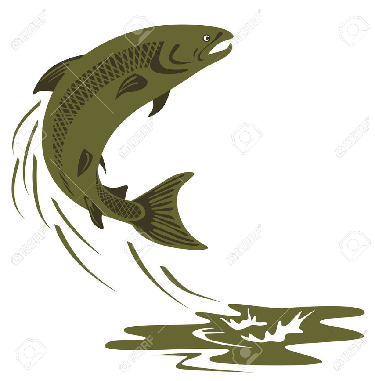 1278x1300 Atlantic Salmon Clipart