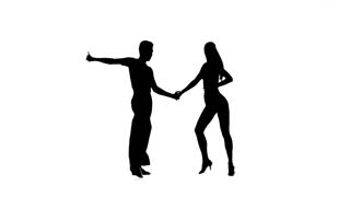 Salsa Dance Silhouette at GetDrawings | Free download