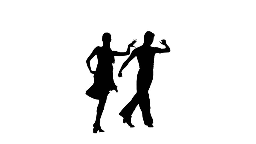 Salsa Dance Silhouette at GetDrawings | Free download