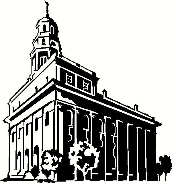 600x637 Nauvoo Temple Clipart