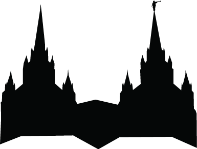 385x293 San Diego Temple Silhouette.png Pixels Silhouette Fun
