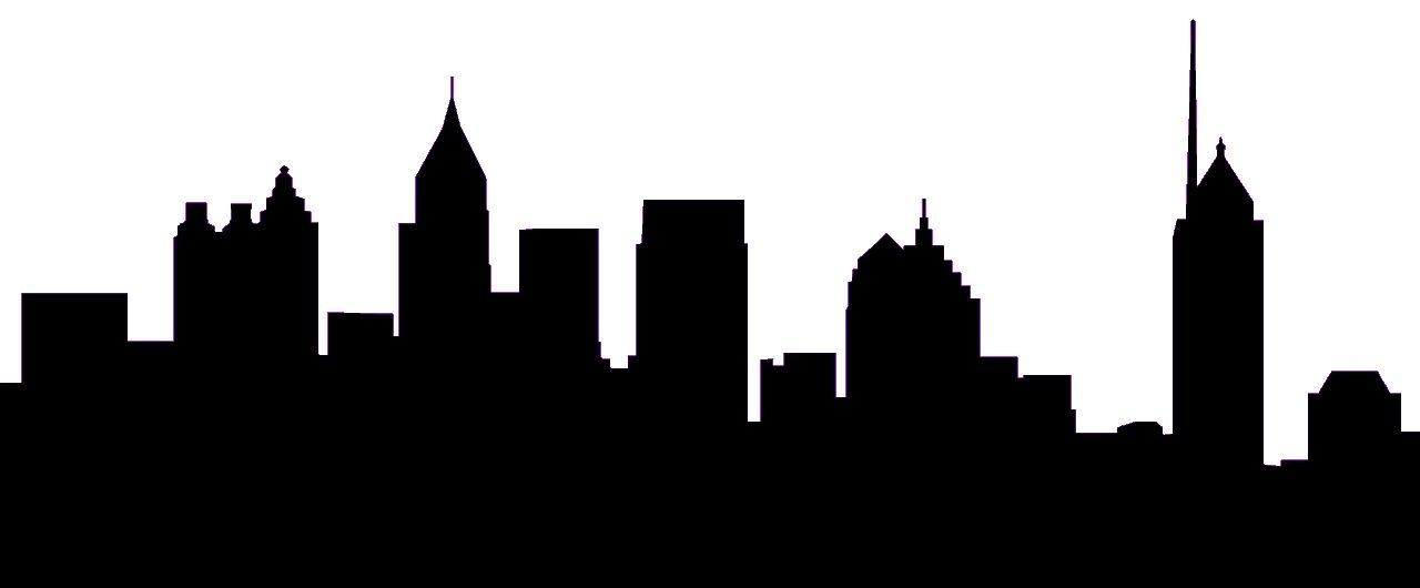 1280x530 Skyline Silhouette Skyline Silhouette Backgrounds