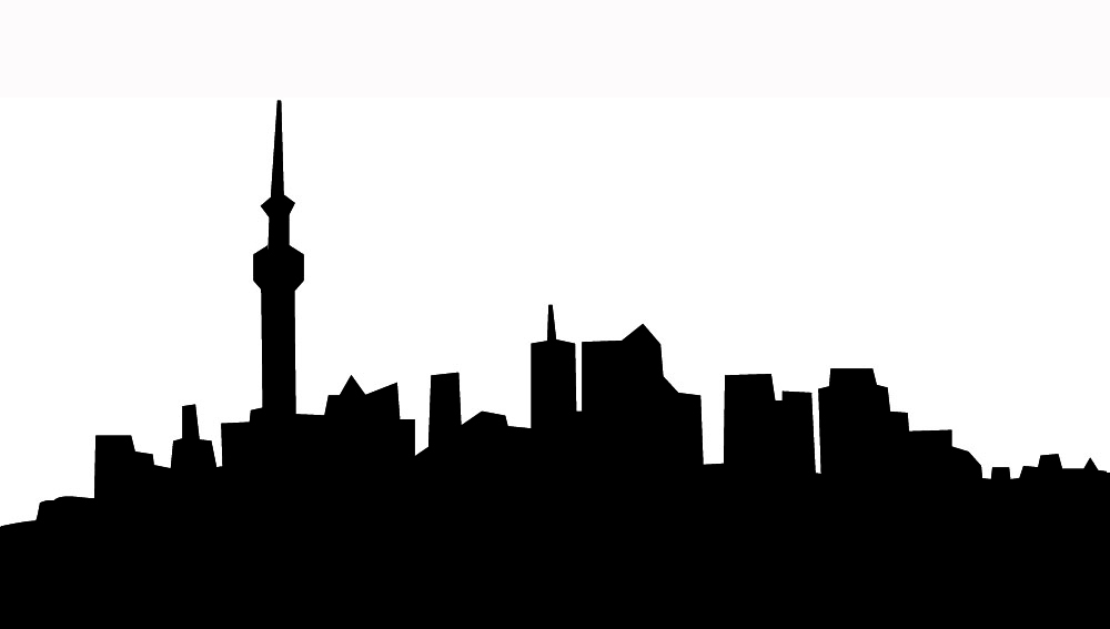 1000x567 City Clipart Silhouette Many Interesting Cliparts