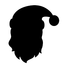 263x262 New Silhouettes Santa Claus And More