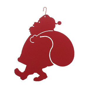 300x300 Iron Santa Silhouette