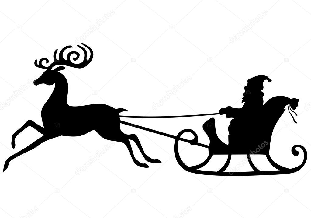1023x716 Free Clipart Santa Claus Riding A Horse Amp Free Clip Art Santa