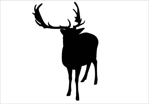 501x352 Awesome Reindeer Silhouette Download Christmas Reindeer Silhouette