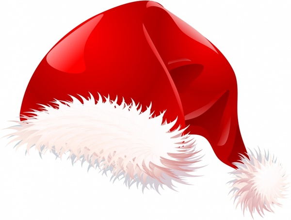 600x454 Santa Hat Free Vector In Adobe Illustrator Ai ( Ai