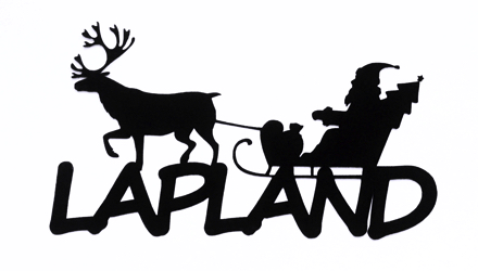 440x250 Lapland Christmas Scrapbooking Title