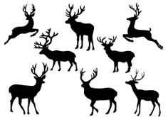236x165 Christmas Silhouette Vector (24) Christmas Icon Vector Grasphics