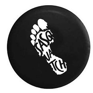 300x300 Sasquatch Bigfoot Footprint Spare Tire Cover Oem Vinyl Ebay