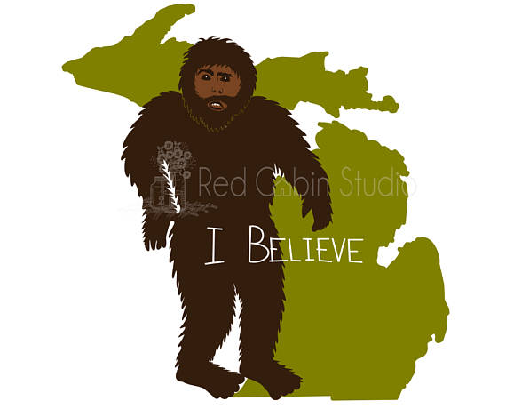 570x460 Michigan Bigfoot Sasquatch I Love Bigfoot I Love You