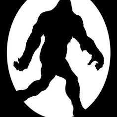 Sasquatch Silhouette Vector at GetDrawings | Free download