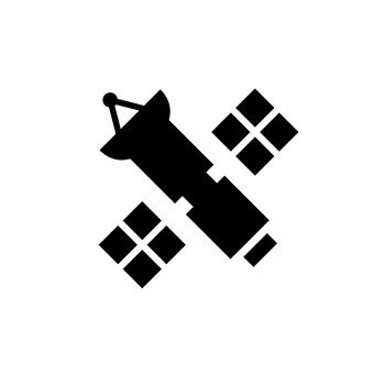 340x340 Free Silhouettes Gps, Icon, Web