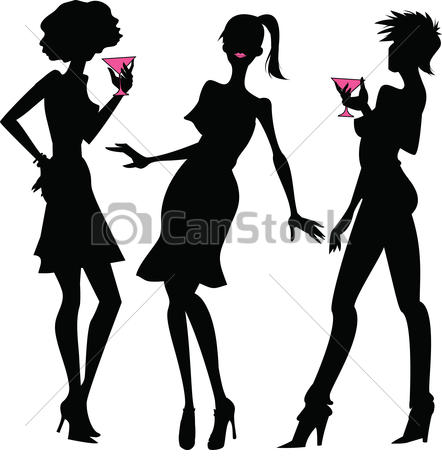 442x470 Ladies Night Clipart