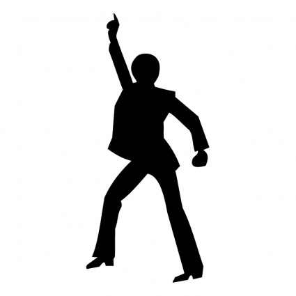 Saturday Night Fever Silhouette at GetDrawings | Free download