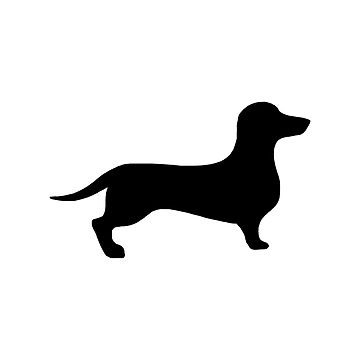 Sausage Dog Silhouette at GetDrawings | Free download