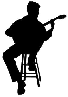 236x339 Sax Player Silhouette Silhouettes, Stenciling And Cricut