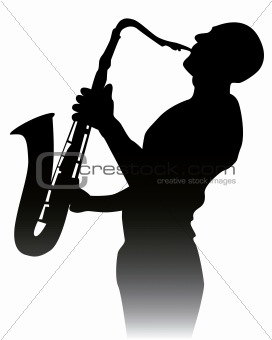 272x340 Image 2900451 Black Silhouette Of A Saxophone Player