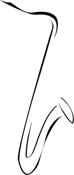 255x600 Vector Saxophone Free Vector Download (51 Free Vector)