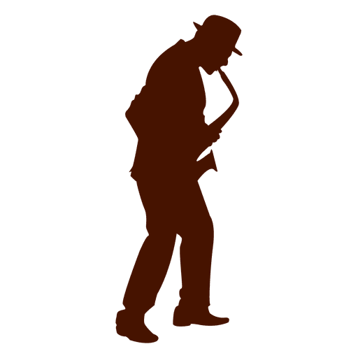 512x512 Musician Music Saxophone Silhouette