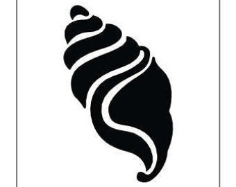 340x270 Shell Stencils Etsy