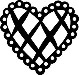 270x257 39 Best Hjerter Images On Silhouettes, Stencil