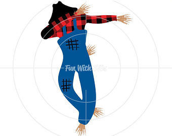 340x270 Silhouette Scarecrow Etsy
