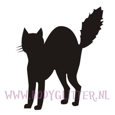 371x371 Stencils Halloween Body Glitter