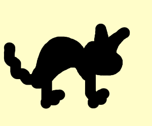 300x250 Cat Silhouette
