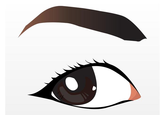 700x490 Eyelashes Free Vector Art