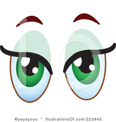 400x420 Cartoon Eyes Royalty Free Clipart Collection