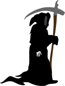 226x300 Halloween Horror Scary Window Silhouette Grim Reaper Death