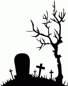 236x300 Halloween Silhouettes, Zombies, Werewolves,spells, Magic