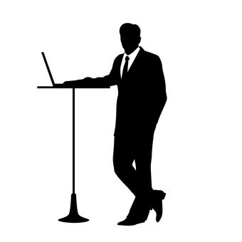 340x340 Free Silhouettes Icon, An Illustration