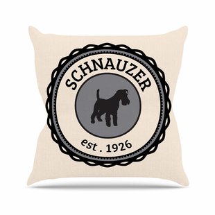 310x310 Schnauzer Pillow Wayfair