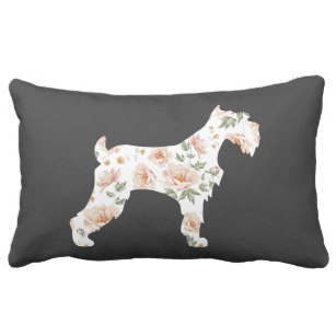 307x307 Custom Schnauzer Throw Cushions Zazzle.co.uk