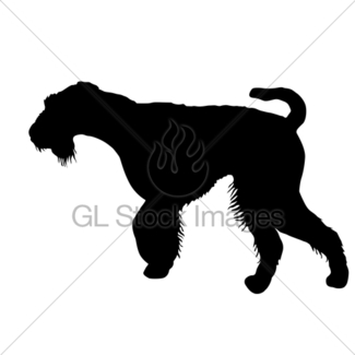 325x325 Yorkshire Terrier Dog Silhouette On A White Background Gl Stock