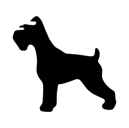 263x262 Schnauzer Silhouette Signs Silhouettes, Free