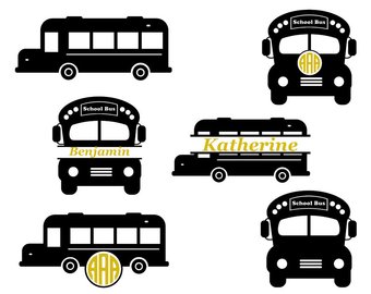 340x270 School Bus Cricut Etsy